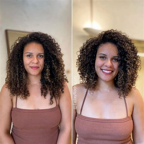 20 cortes de cabelo encaracolado imperdíveis para。